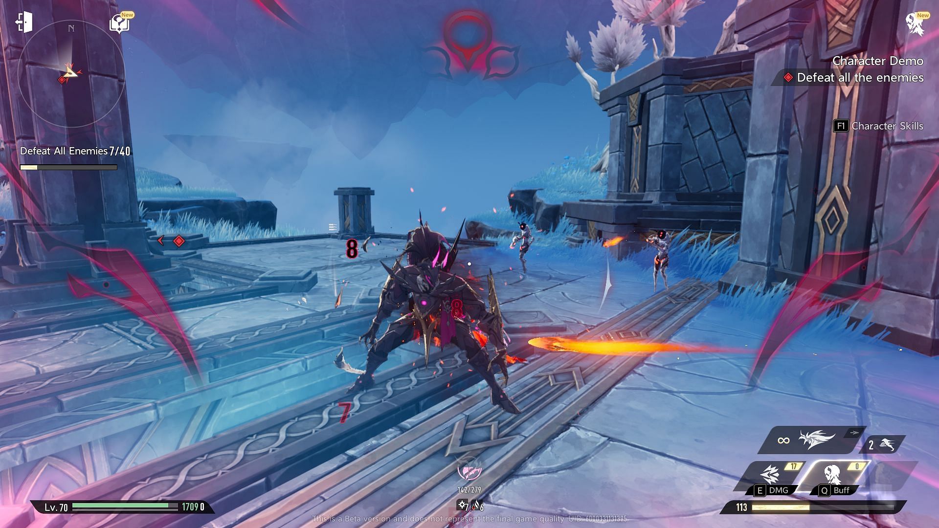 Duet Night Abyss has a character with a Devil Trigger (Image via PAN STUDIO)